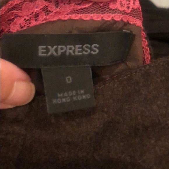 Gorgeous brown Express a line skirt! - Picture 4 of 5